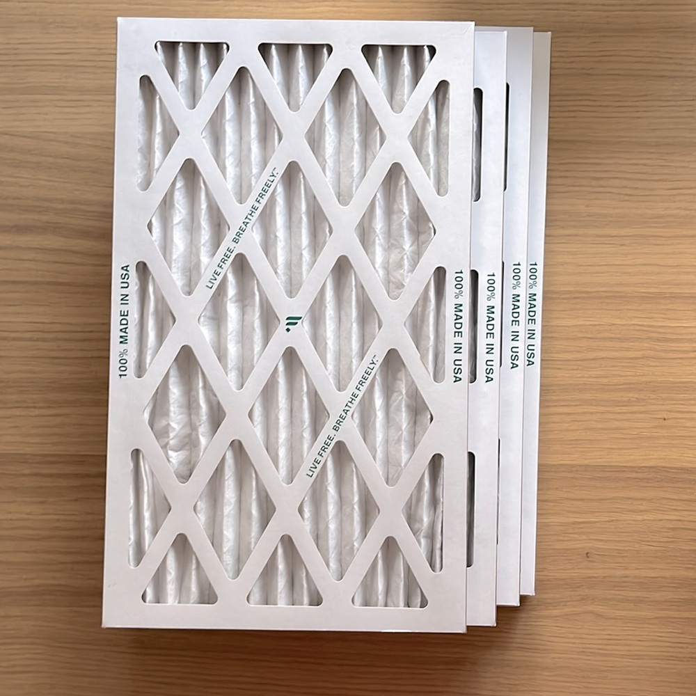 Filterbuy MERV 8 Air Filter Pack, 12x20x1, 4pcs - Picture 2 of 4